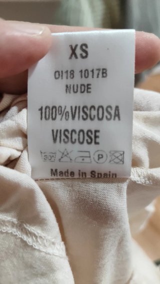 Camiseta Viscosa Mujer XS S Estampada