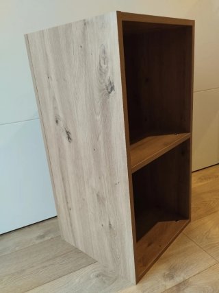 Mueble para vinilos de madera
