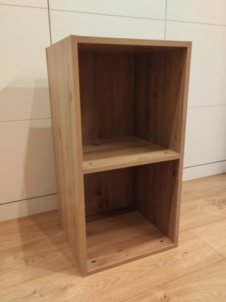 Mueble para vinilos de madera