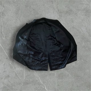 Cappotto Uomo Elegante Nero Made in Italy Vintage