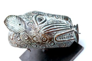 ARTE AFRICANO BRONCE BENIN
