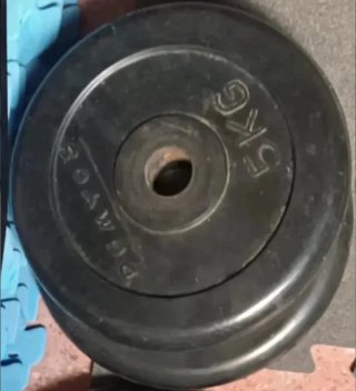 2 Discos de Pesas de 5KGs