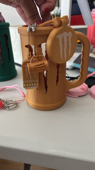 Porta latas Monster 500ml - 4 peças