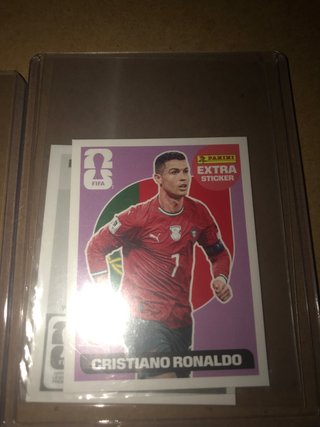 Cristiano Ronaldo Extra Sticker Mundial 2026