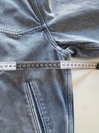 Chaqueta denim cropped Zara