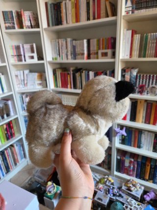 Peluche husky vintage Trudi