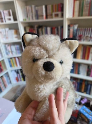 Peluche husky vintage Trudi