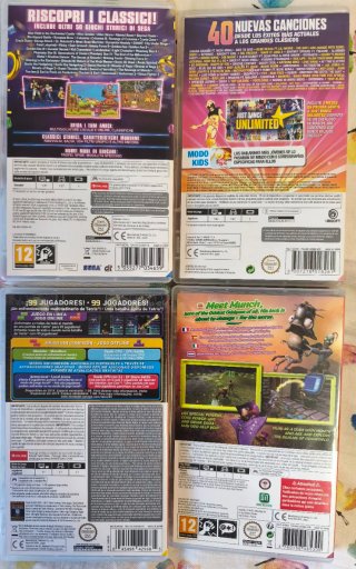 Lote 4 Giochi Nintendo Switch