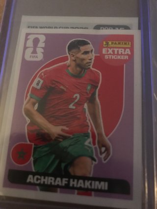 Extra Sticker Achraf Hakimi base Mundial 2026