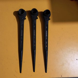 3 Llaves de Carraca DOGHER 22mm