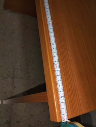 Mesa escritorio con ruedas
