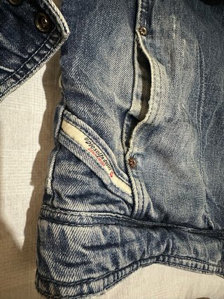 Chaqueta tejana Diesel forrada