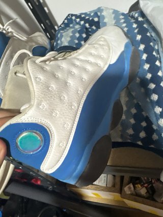 Zapatillas Jordan Blancas y Azules