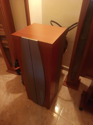 3 Muebles para CD/DVD Madera Marrón/Gris