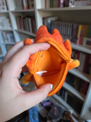 Plush coin purse Calcifer "Howl's Moving Castle