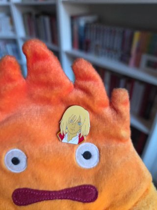 Plush coin purse Calcifer "Howl's Moving Castle