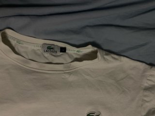 Camiseta Lacoste Blanca Talla M