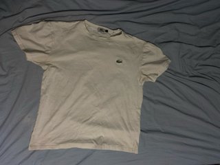Camiseta Lacoste Blanca Talla M