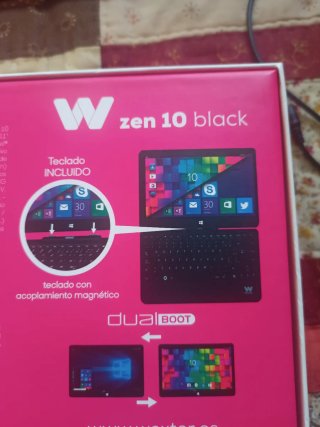 Woxter zen10 Black Tablet Dual Boot