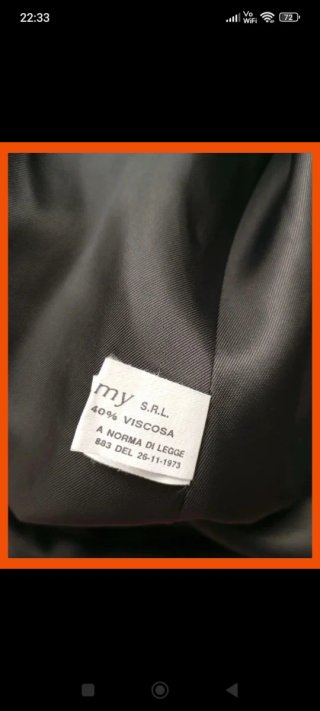 Abrigo de lana y cashmere - Talla 46