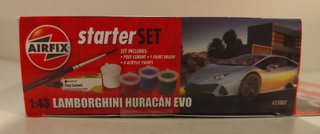 Airfix 1:43 Lamborghini Huracán Evo Starter Set