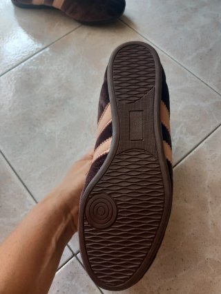 Scarpe ginnastica marroni e beige taglia 38