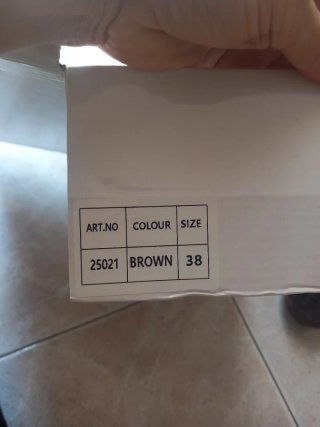 Scarpe ginnastica marroni e beige taglia 38