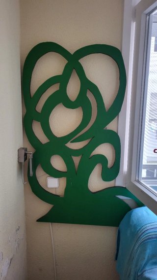 Cabecero de madera hecho a mano. Consultar.