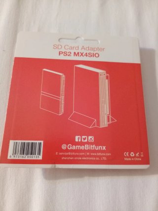 Adattatore SD Card PS2 MX4SIO