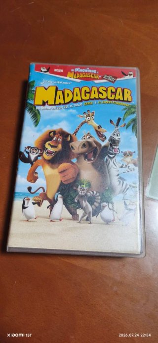 Película Madagascar VHS (Español)