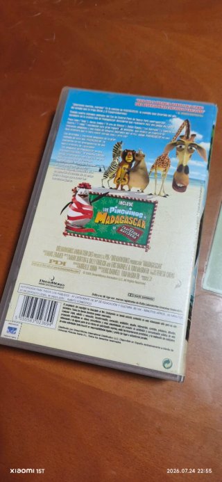 Película Madagascar VHS (Español)