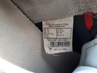 Botas de fútbol Kipsta talla 34