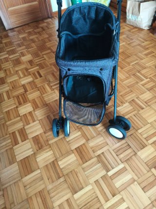 Carrito para perro/gato plegable