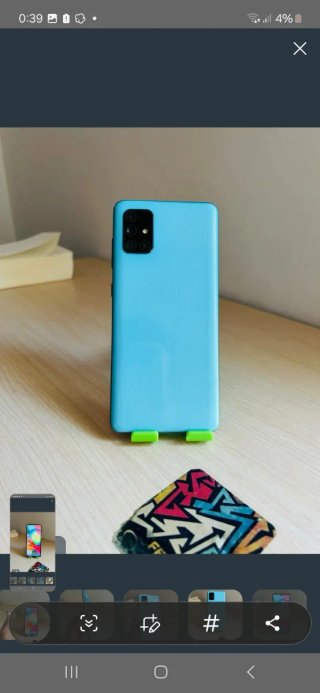 Samsung A71 Azul