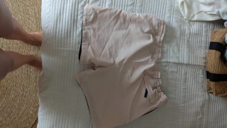 Bañador hombre rosa talla M