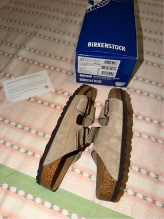 Sandalias Birkenstock Arizona Taupe Talla 37