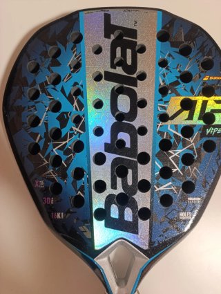 Babolat Air Viper 2025 con grieta.