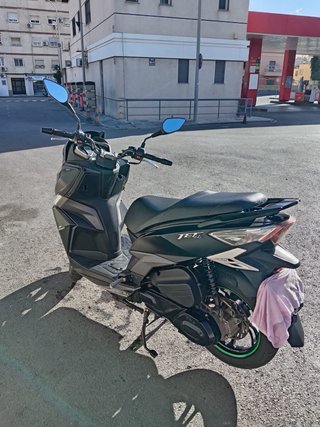 Moto Scooter SYM JET 14 125 Negra