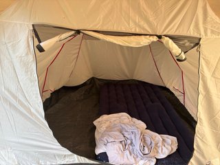 Tienda de campaña grande quechua