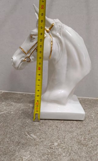 Escultura Caballo Porcelana