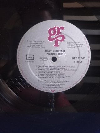 Billy Cobham - Picture This LP Vinile Originale