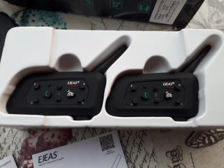 Intercomunicador doble EJEAS V6 Plus