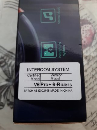 Intercomunicador doble EJEAS V6 Plus