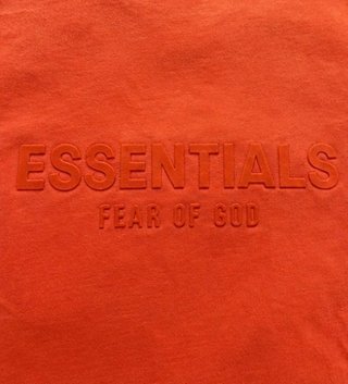 Camiseta Essentials Naranja