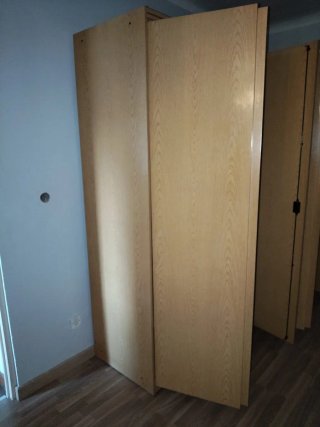 Armario 2 módulos madera