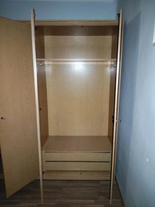 Armario 2 módulos madera