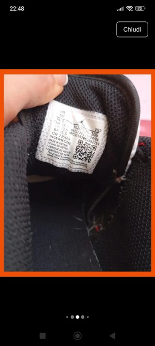 Zapatillas Nike Jordan talla 37,5