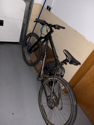 Bicicleta Decathlon Negra