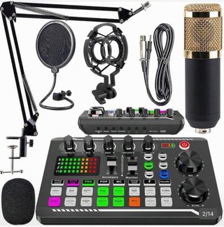 Kit Micrófono DJ y Mesa Sonido