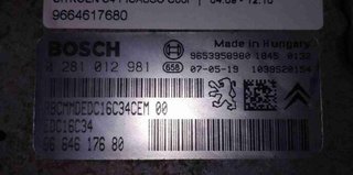 Centralita motor uce citroen 9664617680 c4 1255861